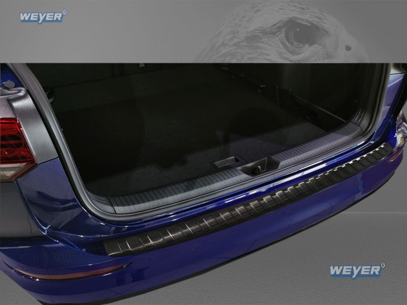 Weyer Edelstahl Ladekantenschutz passend für VW Golf VIIIVariant